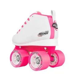 Crazy Skates Rocket Roller Skates For Girls - Great Beginner Kids Quad Skates