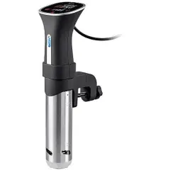 Monoprice Sous Vide Immersion Cooker 800W - Black/Silver With Adjustable Clamp And Digital LED Touch Screen, Easy To Clean - Strata Home Collection