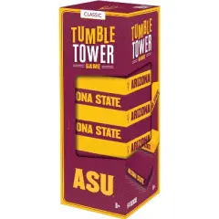 MasterPieces Real Wood Block Tumble Towers - NCAA Arizona State Sun Devils