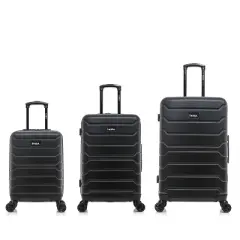 InUSA Trend Lightweight Hardside Spinner 3pc Luggage Set 