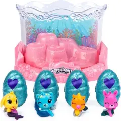 Hatchimals CollEGGtibles, Mermal Magic Underwater Aquarium with 8 Exclusive Characters, for Ages 5 and up