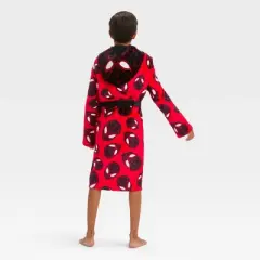 Boys' Spider-Man: Miles Morales Hooded Robe - Red