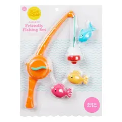 Friendly Fishing Set Pool Toy 4 pc - Sun Squad&trade;: Water & Beach Set for Toddlers