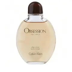 Obsession By Calvin Klein Men Bergamot, Grapefruit, Cinnamon, Amber Aftershave 4 Oz