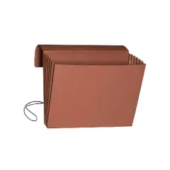 Smead Expanding Wallet 5-1/4" Expansion Extra Wide Legal Size Redrope 517334