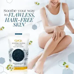 Gigi Soothing Azulene Hard Wax Beads - 14 oz (PACK OF 2)