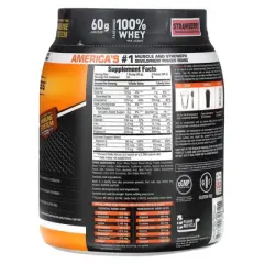 Body Fortress Super Advanced Whey Protein, Strawberry , 1.78 lb (810 g)