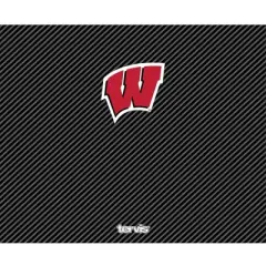 NCAA Wisconsin Badgers Carbon Fiber Wide Mouth Water Bottle - 40oz