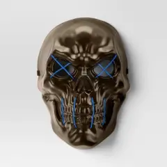 Adult Accessories Light Up Grim Skull Mask - Hyde and EEK! Boutique&trade;