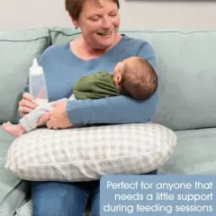 Boppy Nursing Pillow - Taupe Gingham