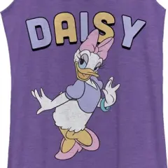 Women's Mickey & Friends Daisy Duck Racerback Tank Top