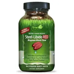 Irwin Naturals Steel-Libido Red 84 Sgels