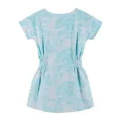 Andy & Evan Toddler Blue Tie Dye Dress, Size 5T