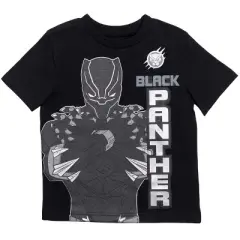 Marvel Avengers Black Panther Toddler Boys Graphic T-Shirt & Shorts Set 