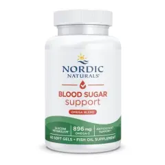 Nordic Naturals Blood Sugar Support Supplements Softgels - 60ct