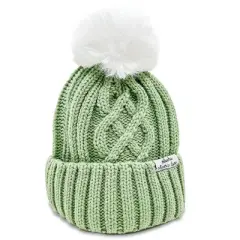 Pokemon Knit Hat with Pom - Green Electric Type