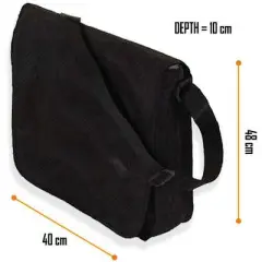 Rocksax - Rocksax - Capitol Records - Flap Top Messenger Record Bag: Logo