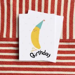Birthday Greeting Card Pack (3ct) "Bananas It&rsquo;s Your Birthday" by Ramus & Co