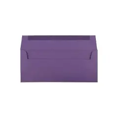 JAM Paper #10 Business Envelopes 4.125 x 9.5 Dark Purple 563912516