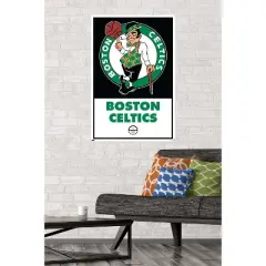 Trends International NBA Boston Celtics - Logo 21 Unframed Wall Poster Prints