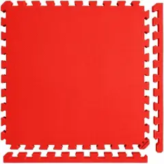 Meister X-Thick 1.5" Interlocking 16 Tiles Gym Floor Mat - Red