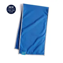 Mission Dual Action Fitness Towel - Blue