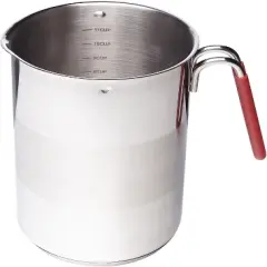 Kuhn Rikon 4th Burner Pot with Glass Lid and Steam basket, 12 cup 4200