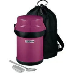 Zojirushi Mr. Bento Stainless Lunch Jar Plum