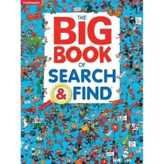 The Big Book of Search & Find - by Kidsbooks Publishing (Paperback)