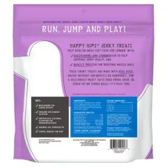 Cloud Star Happy Hips Jerky Grain-Free Duck Recipe Dog Treats - 20oz