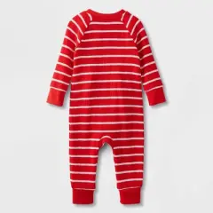 Baby Striped Matching Family Footed Pajama - Wondershop&trade; Red