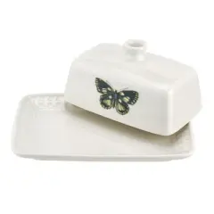 Portmeirion Botanic Garden Harmony Covered Butter Dish