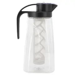 Mr. Coffee Wrenley 67 Ounce Plastic Cold Brew Coffee Pitcher with Nylon Mesh Filter