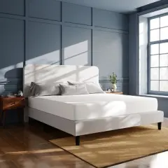 Flash Furniture Cloud Green Tea Cooling Gel 3-Layer Memory Foam Mattress in a Box with CertiPUR-US Certification, Washable Cover, and Pressure Relief