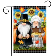 Briarwood Lane Garden Flag 12x18 For Outdoor Thanksgiving Gnomes For Thanksgiving Garden Flag Flags For Outside