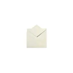 LUX 5 1/4 x 7 1/2 Inner Envelopes No Glue 50/Box Natural SIVV919-50