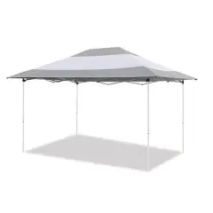 Z-Shade 14 x 10 Foot Instant Canopy Outdoor Patio Shelter, Grey & White (2 Pack)