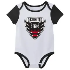 MLS D.C. United Infant 3pk Bodysuit