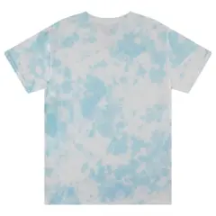 Care Bears Mens Classic Shirt - Mens Classic Tie Dye Tee - Cheer Friend Funshine Good Luck Clothing (Light Blue Wash, XX-Large)