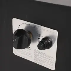 Shenandoah Outdoor 50000 BTU Rectangular Fire Pit Dark Gray/Wood - Christopher Knight Home