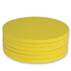 S&S Worldwide Foam Ring And Disc Set, Yellow, Pk24