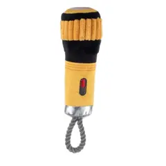 Fringe Studio Wagsdale Black/Yellow I Need Some Light Dog Toy 1 pk