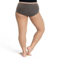 Capezio Women's Crop Studio Fishnet Tight