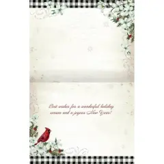 LANG 18ct 'Season's Greetings' Boxed Holiday Greeting Card Pack