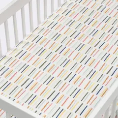 Fitted Crib Sheet Dashes - Cloud Island&trade;