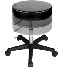Master Massage Beauty Rolling Swivel Hydraulic Massage Stool