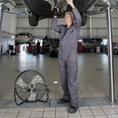 Lasko 2264QM 20-inch Max Performance High Velocity Floor/Wall mount Fan - Black