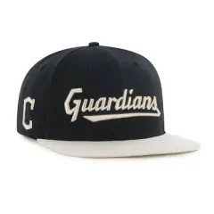 MLB Cleveland Guardians Cantos Hat: Adjustable Snapback, Team Logo, Adult Sizing