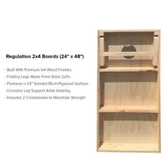 Skip's Garage | Make It HapN CapN Cornhole Boards - ACA Star Series