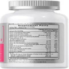 Horbaach Prenatal Vitamins With DHA And Folic Acid | 90 Softgels